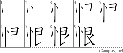 Stroke Order Diagram