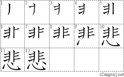 Stroke Order Diagram