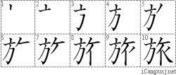 Stroke Order Diagram