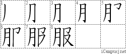 Stroke Order Diagram