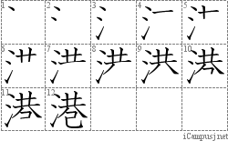 Stroke Order Diagram