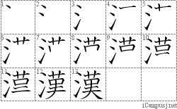 Stroke Order Diagram