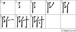 附: Stroke Order Diagram