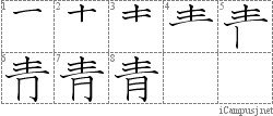 Stroke Order Diagram